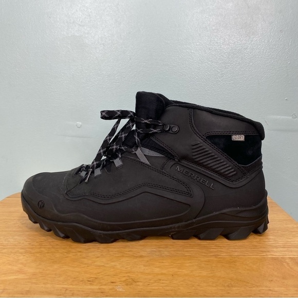 Merrell Overlook 6 Ice Waterproof Insulated Boots Sz 15 Black - Picture 4 of 11